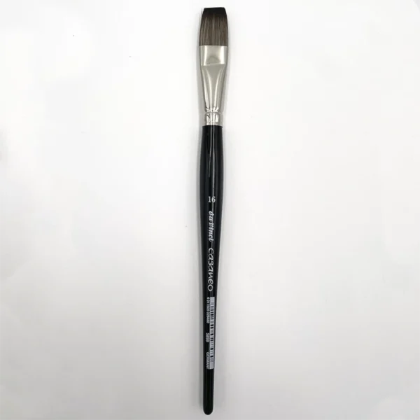 Med da Vinci Casaneo rigger får du en super god akvarelpensel, som kan holde masser af vand og farve, i størrelse 16.