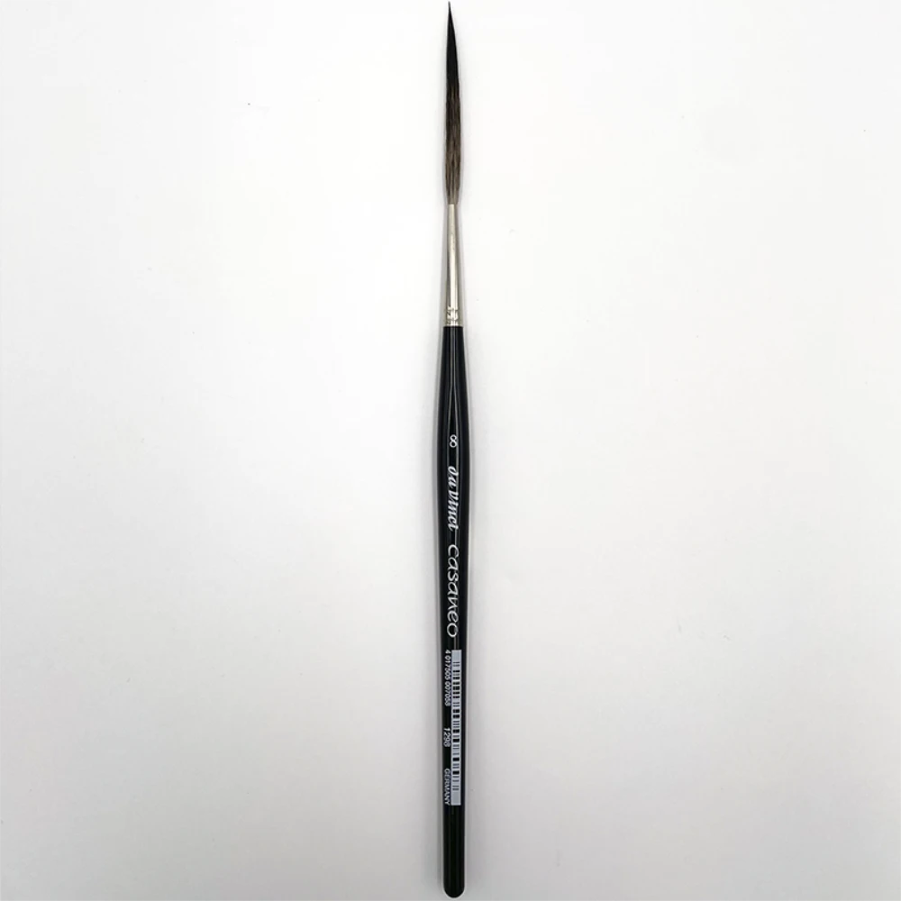 Akvarelpensel, Casaneo rigger 1 Med da Vinci Casaneo rigger får du en super god akvarelpensel, som kan holde masser af vand og farve, i størrelse 8.