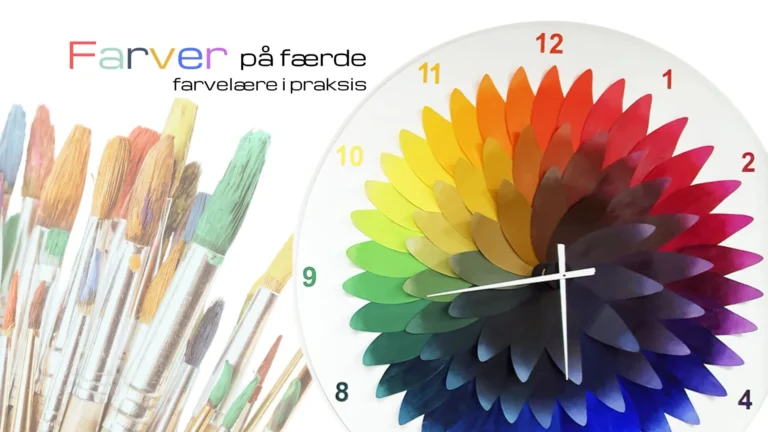 Kursus i farvelære, "Farver på færde" med Monrads Kreativ Energi