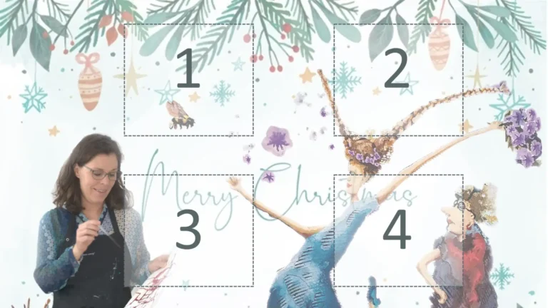 Jule- og adventskalender med Christina Monrad og Kreativenergi.dk