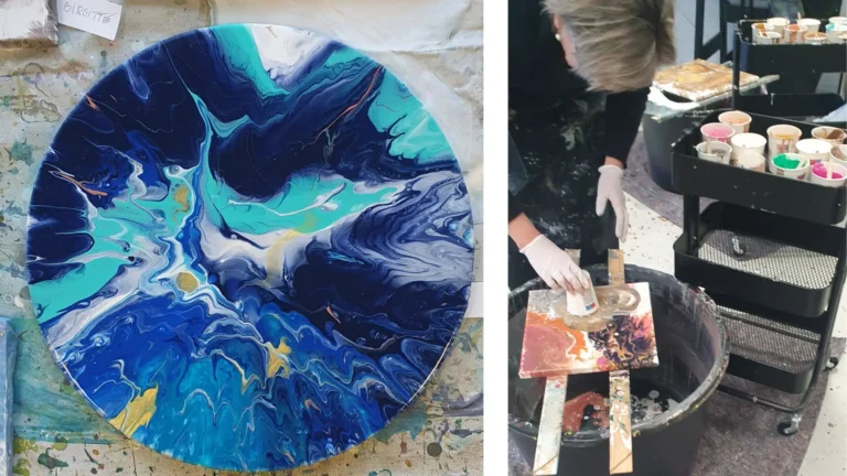 Kursus i pouring med Monrads Kreativ Energi