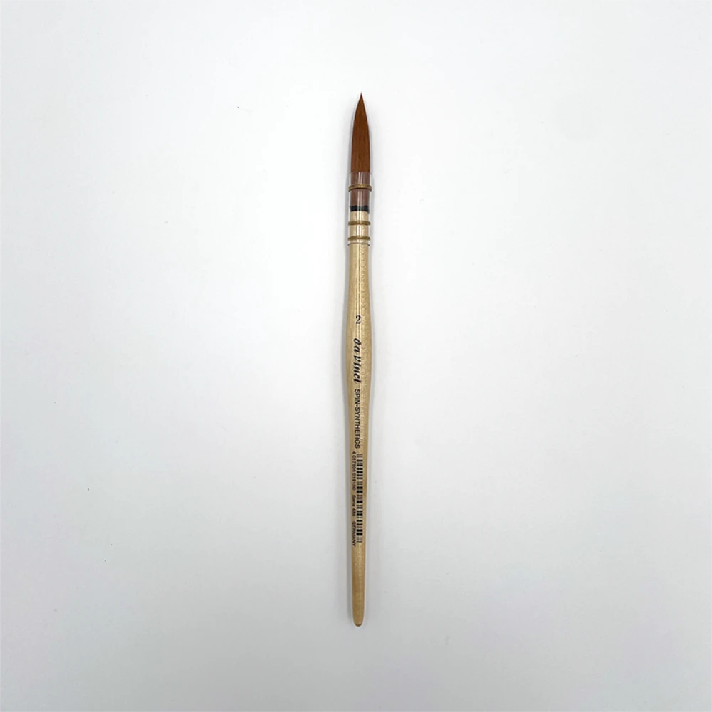 Akvarelpensler sæt, mix 3 Med da Vinci SPIN synthetics 2 får du en super god akvarelpensel, som kan holde masser af vand og farve