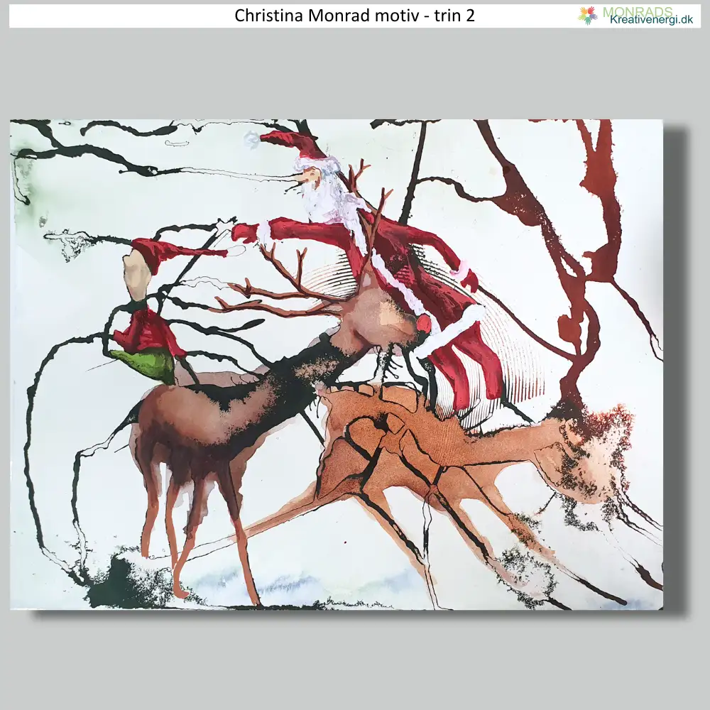 trin 1 i Christina Monrads adventskalender motivjagt til første søndag i advent på kreativenergi.dk