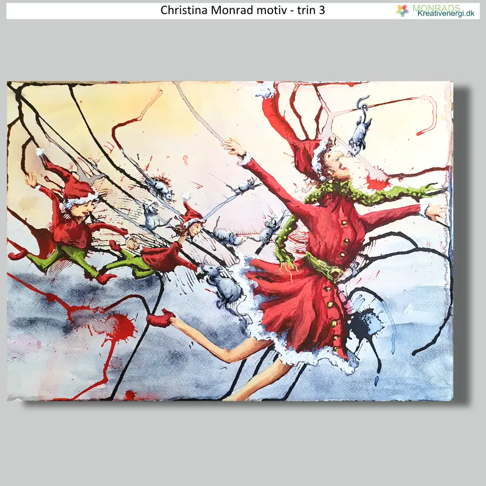 Christina Monrads motiv til anden søndag i advent i motivjagt adventskalenderen på kreativenergi.dk