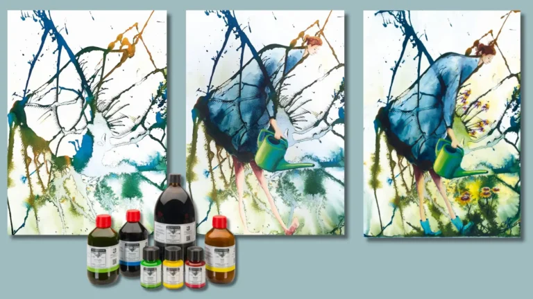 Kursus i tuschballade for voksne med Monrads Kreativ Energi